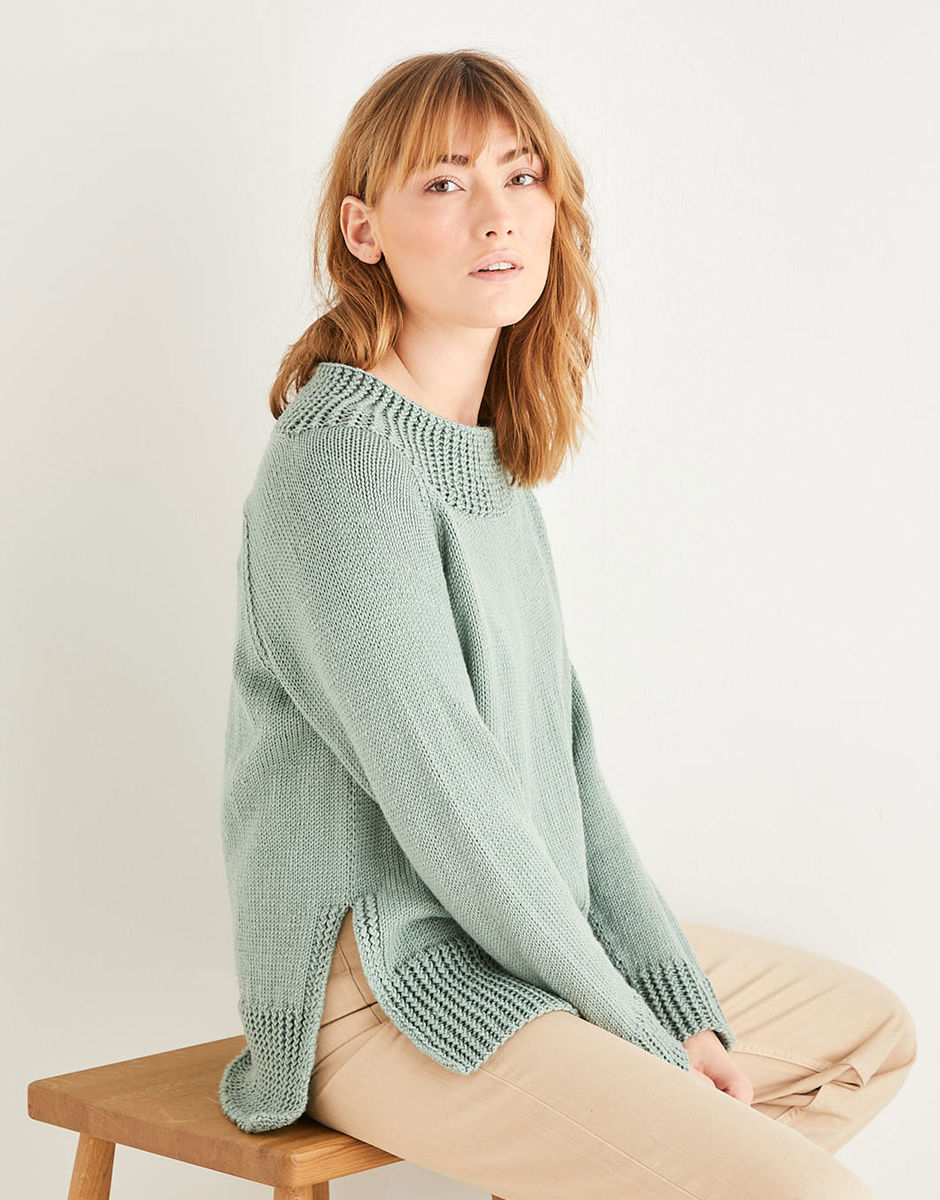 Pattern - Knitting - Sirdar - Split Seam Sweater
