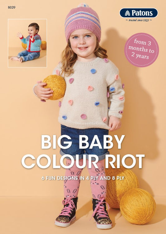 Pattern - Big Baby Colour Riot - 8029