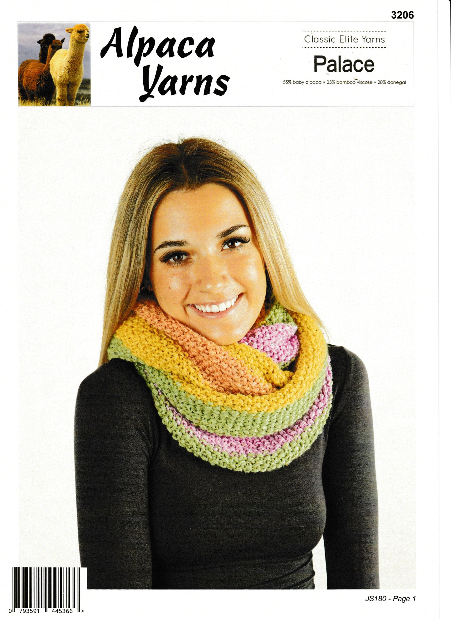 Patterns - Accessories - Colourful Cowl 3206